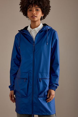 Veste avec poche plaquée en Blue taille: S chez Anthropologie - Rains - Modalova