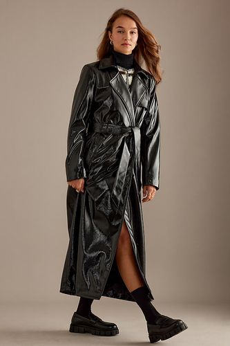 Par Anthropologie Trench-Coat Haute-Brillance par en Black taille: Uk 6 - By Anthropologie - Modalova