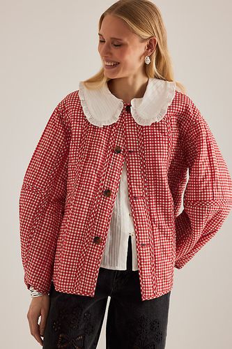 Veste matelassée réversible Macy taille: Uk 6 chez Anthropologie - Damson Madder - Modalova