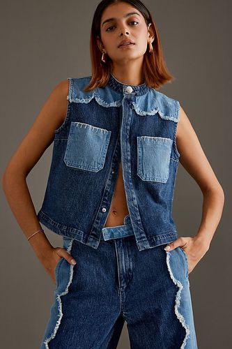 Gilet en jean Ari en taille: XS chez Anthropologie - Seventy + Mochi - Modalova