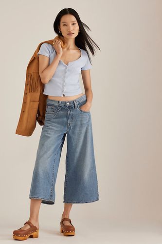 Denim Wide-Leg Culottes en Blue, taille: 26 chez Anthropologie - Levi's - Modalova