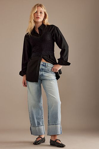 Jeans Charlie Taille Haute Coupe Droite en Blue, taille: 26 chez Anthropologie - Pistola - Modalova