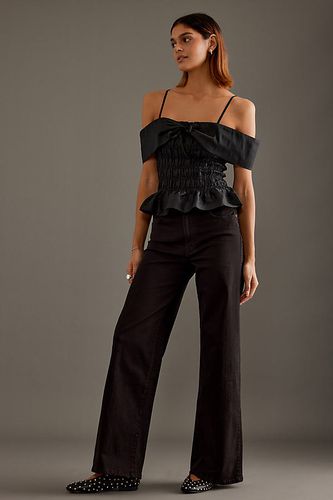 Le Slim Jeans Palazzo en Black, taille: 26 chez Anthropologie - FRAME - Modalova