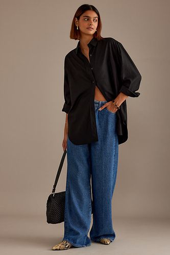 Super Drapé Cordon Jambe-Large Jeans en Blue, taille: 26 chez Anthropologie - FRAME - Modalova