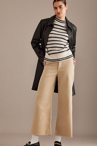 Jean ample raccourci taille haute Coletta en Beige, taille: 25 chez Anthropologie - Maeve - Modalova