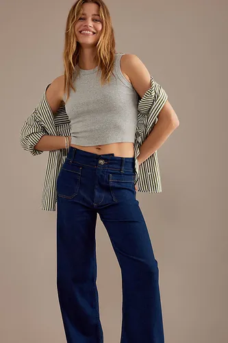 Le jean ample à jambes larges Colette de Maeve par en Blue, taille: 23 chez Anthropologie - The Colette Collection by Maeve - Modalova
