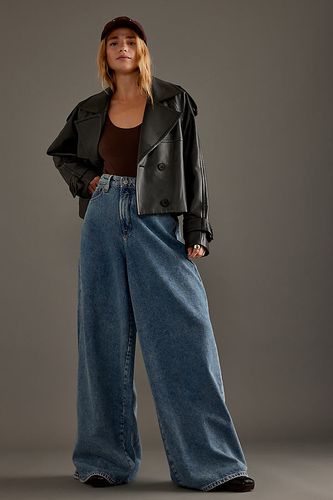 Jeans à jambes larges panneautés en , taille: 26 chez Anthropologie - Good American - Modalova