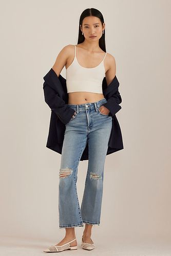 Soft-Tech Good Legs Cropped Bootcut Jeans en Blue, taille: 4 chez Anthropologie - Good American - Modalova
