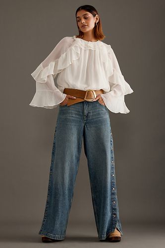 Jeans Jambes Larges Bay en Blue, taille: 25 chez Anthropologie - Seventy + Mochi - Modalova