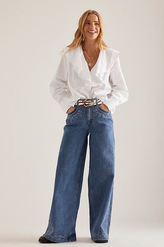 Jeans Jambe Large Western Bay en , taille: 25 chez Anthropologie - Seventy + Mochi - Modalova