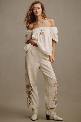 Botanical Slim Beach Cargo Pants, taille: L chez Anthropologie - Pilcro - Modalova