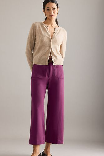 Le Pantalon Large Raccourci Colette par Maeve: Édition Ponte par en taille: 23 chez Anthropologie - The Colette Collection by Maeve - Modalova