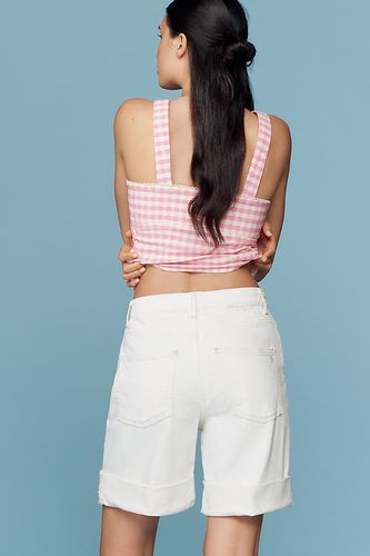 Le Short en Jean Taille Haute Retroussé Austyn par en , taille: 25 chez Anthropologie - Pilcro - Modalova
