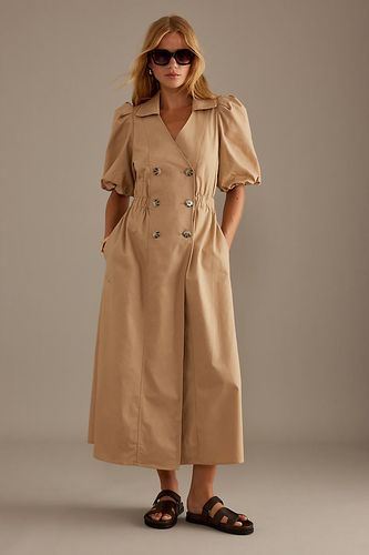 Y. A.S Yasdio Trench Robe Midi en Beige, taille: L chez Anthropologie - Y.A.S - Modalova