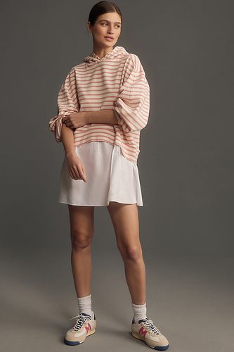 Robe chemise courte à capuche et effet de superposition en , taille: S chez Anthropologie - Pilcro - Modalova