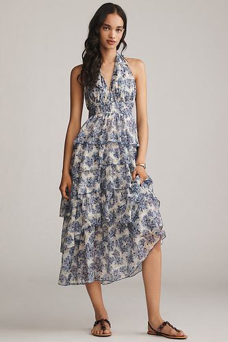 Robe mi-longue sans manches à volants Odessa taille: XS chez Anthropologie - En Saison - Modalova