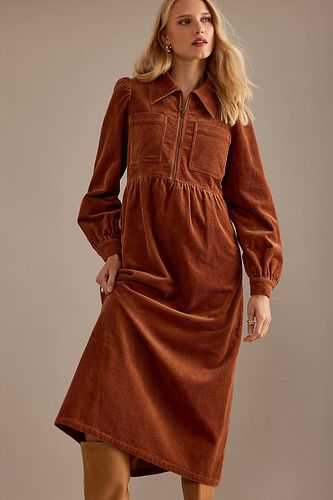 Robe Midi en Velours Côtelé Gabriella en taille: Uk 8 chez Anthropologie - ALIGNE - Modalova