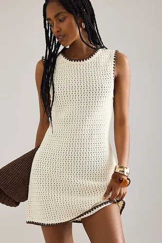 Robe Mini Crochet Immy en Black taille: Uk 10 chez Anthropologie - ALIGNE - Modalova