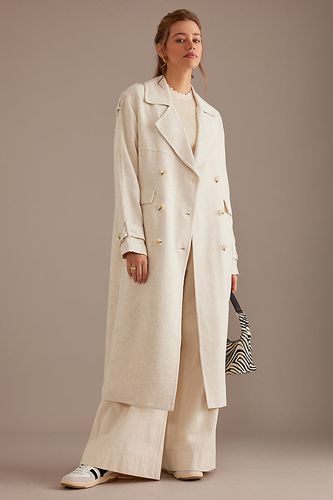 Tanya Trench Coat en Beige, taille: M chez Anthropologie - 4th & Reckless - Modalova