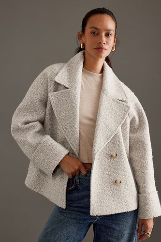 Manteau court en bouclé taille: Uk 10 - By Anthropologie - Modalova