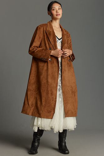 Par Anthropologie Trench-Coat Faux-Suède par en taille: M - By Anthropologie - Modalova