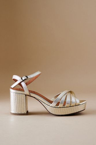 Sandales à talons Casey en Beige taille: 36 chez Anthropologie - Esska - Modalova
