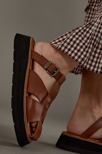 Sandales en cuir sans dos Magnolia en Brown taille: 36 chez Anthropologie - ASRA - Modalova