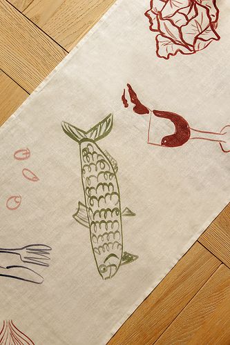 Chemin de table en Beige chez Anthropologie - Maegen - Modalova