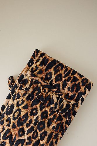Gant de Four Double Léopard chez Anthropologie - Damson Madder - Modalova