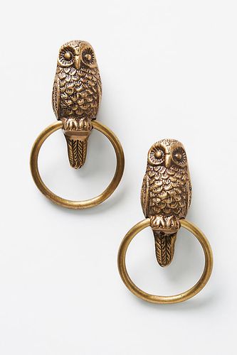 Lot de 2 boutons hibou Woodland en Brown chez - Anthropologie - Modalova