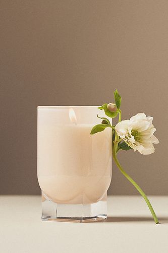 Bougie Parfumée Gourmande Vanille & Prune Foncée Grand Verre Found Notes par en White taille: L - Found Notes by Anthropologie - Modalova