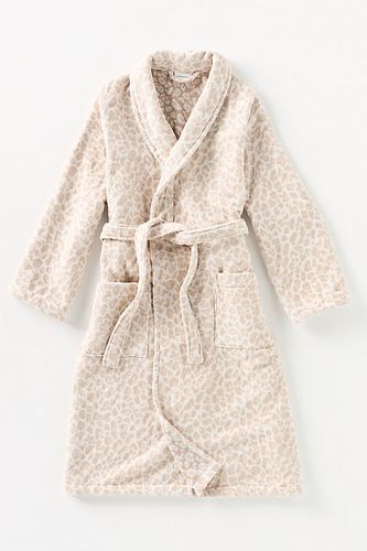 Robe de chambre en coton Lola Léopard en Beige, taille: L/XL chez - Anthropologie - Modalova