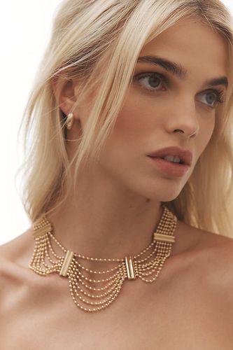 Collier superposé en cristal par en Gold - By Anthropologie - Modalova