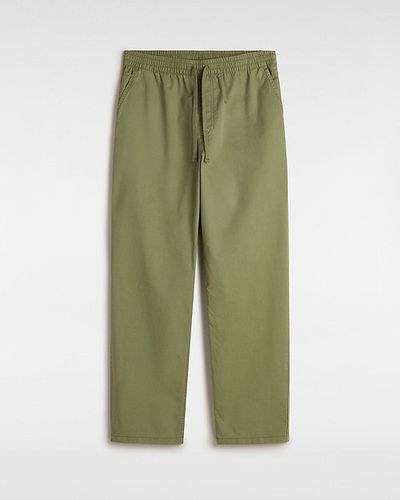 Pantalon Fuselé À Taille Élastique Range Baggy (loden Green) , Taille L - Vans - Modalova