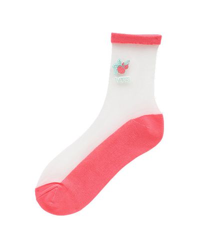 Chaussettes Fruity Fun (1 Paire) (calypso Coral) , Taille 36.5-41 - Vans - Modalova