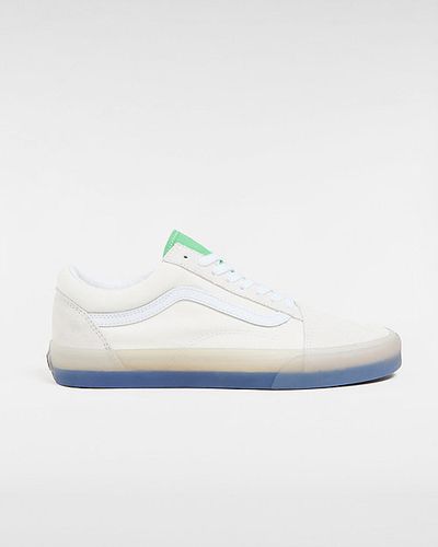 Chaussures Old Skool (translucent White/green) Unisex , Taille 34.5 - Vans - Modalova