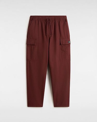 Pantalon Cargo Range Fuselé Décontracté À Taille Élastique (burgundy) , Taille L - Vans - Modalova