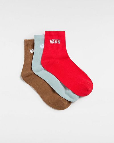 Chaussettes Classic Half Crew (3 Paires) (racing Red) , Taille 36.5-41 - Vans - Modalova