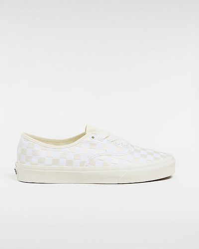 Chaussures Authentic (embroidered Checker White) Unisex , Taille 34.5 - Vans - Modalova
