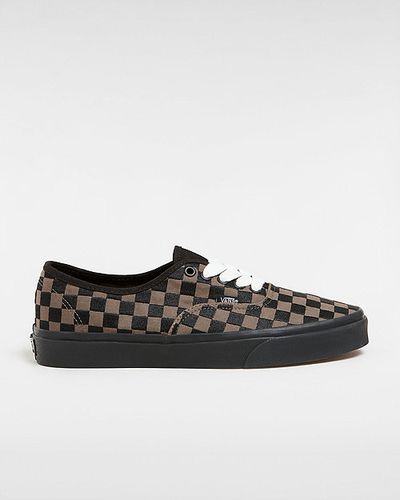 Chaussures Authentic (embroidered Checker Black) Unisex , Taille 35 - Vans - Modalova