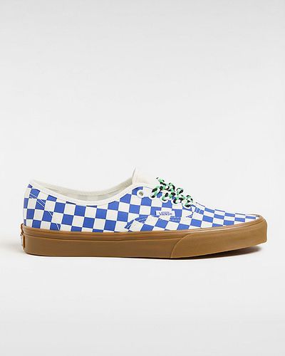 Chaussures Authentic Checkerboard (checkerboard Blue/white) Unisex , Taille 34.5 - Vans - Modalova