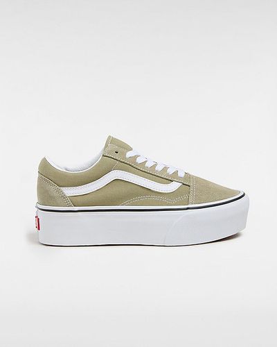 Chaussures Old Skool Stackform (olive) , Taille 36.5 - Vans - Modalova