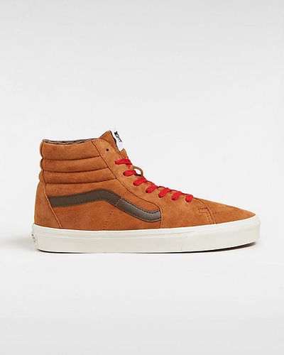 Chaussures Sk8-hi En Daim (glazed Ginger) Unisex , Taille 34.5 - Vans - Modalova