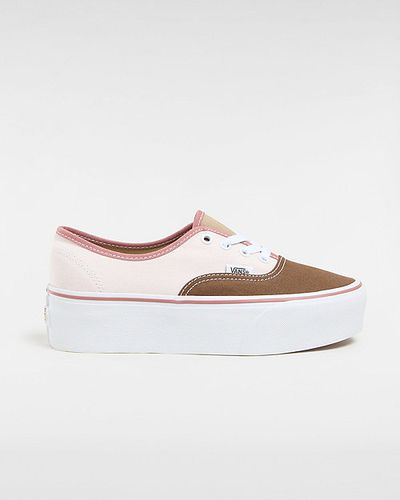Chaussures Authentic Stackform (earthy Blocking Multi Color) , Taille 34.5 - Vans - Modalova