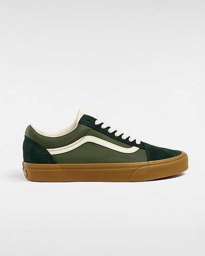 Chaussures Old Skool (green/gum) Unisex , Taille 34.5 - Vans - Modalova