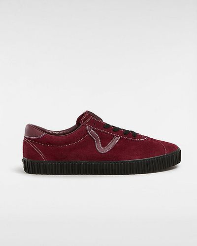 Chaussures En Daim Sport Low Creeper (port/black) Unisex , Taille 34.5 - Vans - Modalova