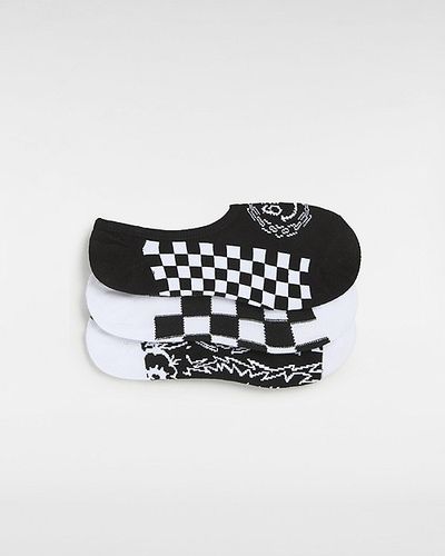 Socquettes Canoodle Overstimulated (3 Paires) (black) , Taille 36.5-41 - Vans - Modalova