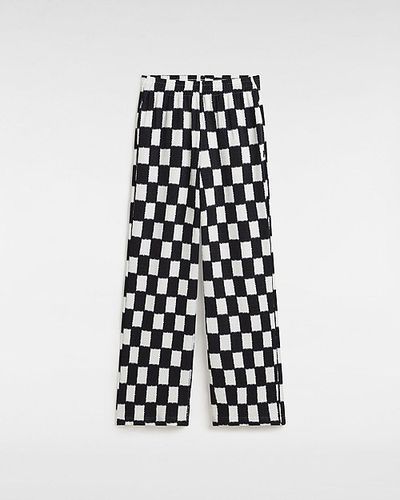 Pantalon Benton Checker Easy (black-marshmallow) , Taille L - Vans - Modalova