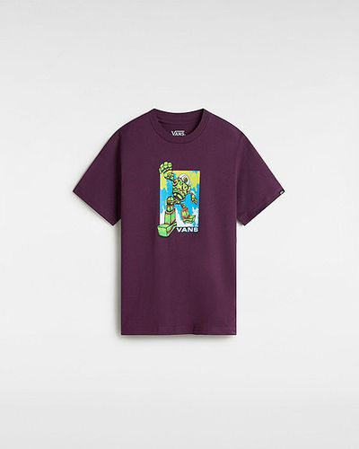 T-shirt Robot Ado (8-14 Ans) (blackberry Wine) Boys , Taille L - Vans - Modalova