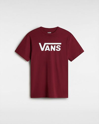 T-shirt Classic (burgundy/white) Unisex , Taille L - Vans - Modalova